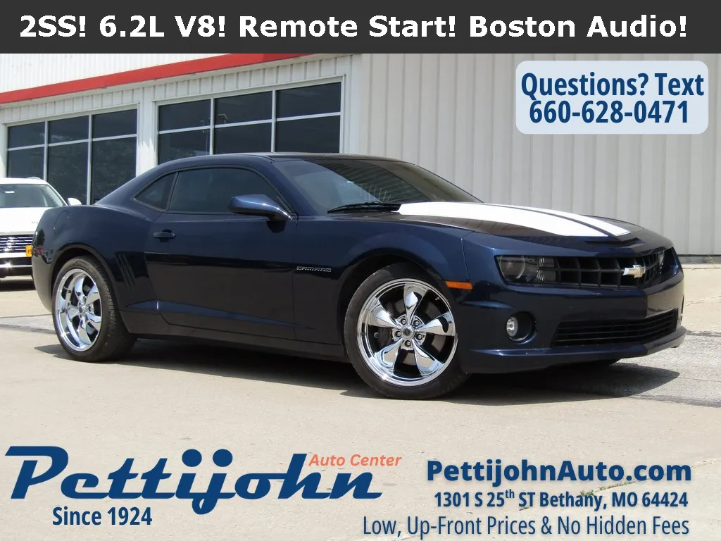 Blue 2012 Chevrolet Camaro SS for sale in Bethany, MO
