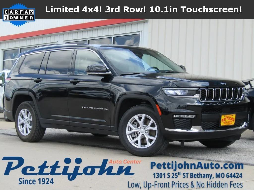 Black 2021 Jeep Grand Cherokee L Limited for sale in Bethany, MO