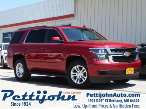 Red 2015 Chevrolet Tahoe LT for sale in Bethany, MO