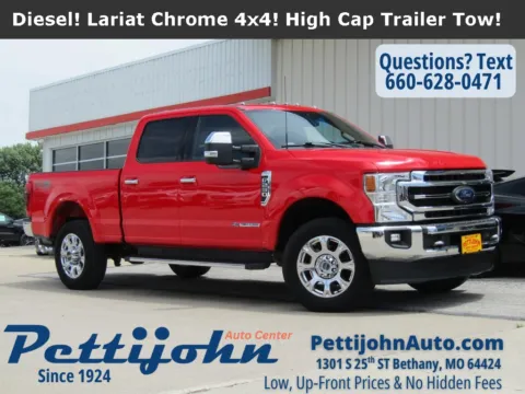Red 2022 Ford F-250SD Lariat for sale in Bethany, MO
