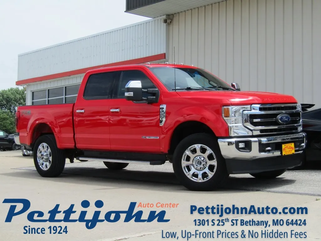 Red 2022 Ford F-250SD Lariat for sale in Bethany, MO