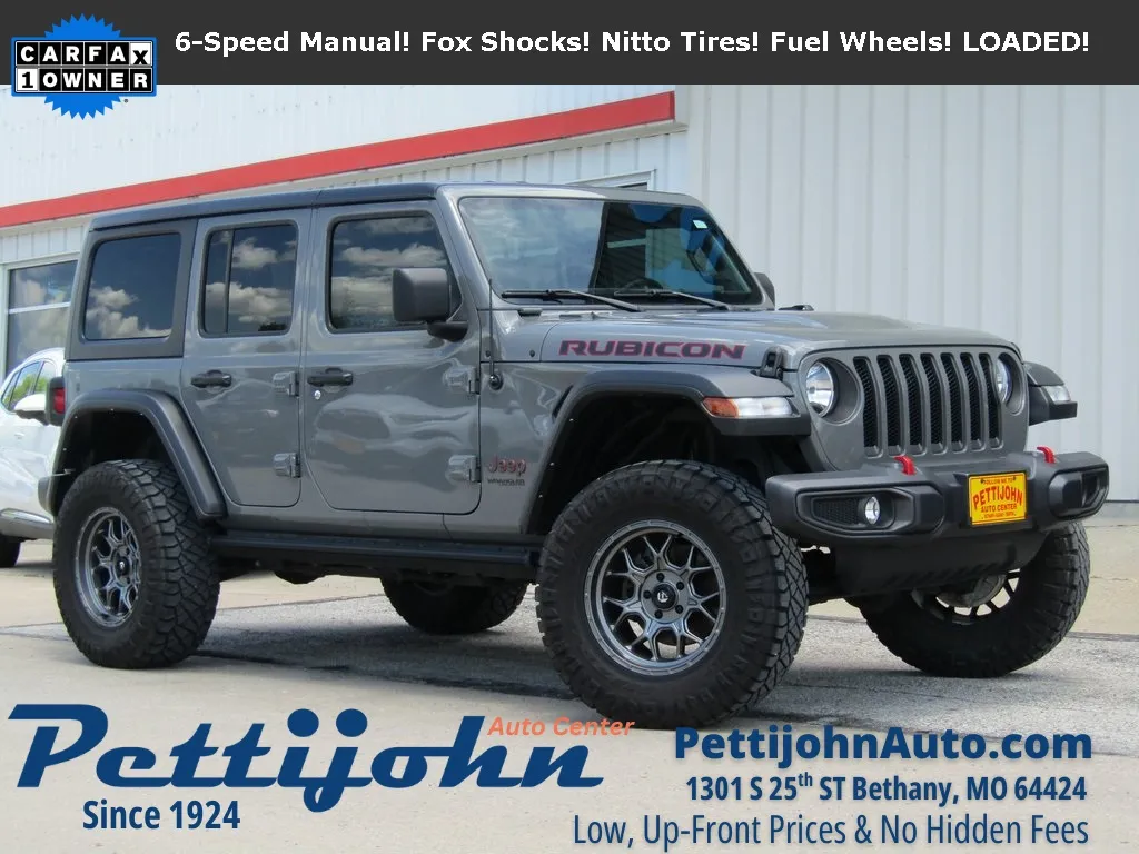 Gray 2021 Jeep Wrangler Unlimited Rubicon for sale in Bethany, MO