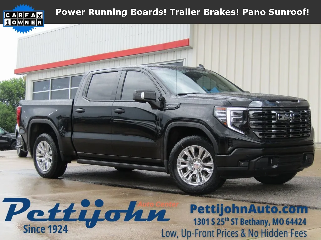 Black 2023 GMC Sierra 1500 Denali for sale in Bethany, MO