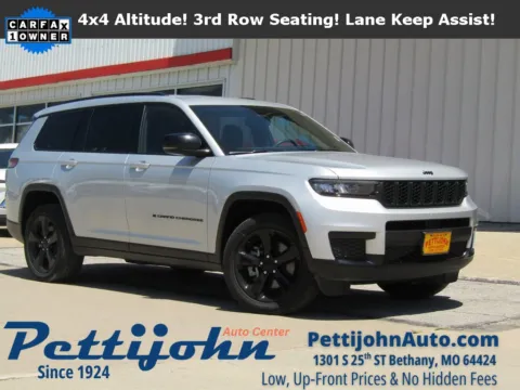 Silver 2023 Jeep Grand Cherokee L Altitude for sale in Bethany, MO