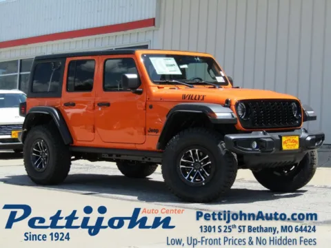 Orange 2025 Jeep Wrangler Willys for sale in Bethany, MO