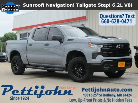 Gray 2024 Chevrolet Silverado 1500 LT Trail Boss for sale in Bethany, MO
