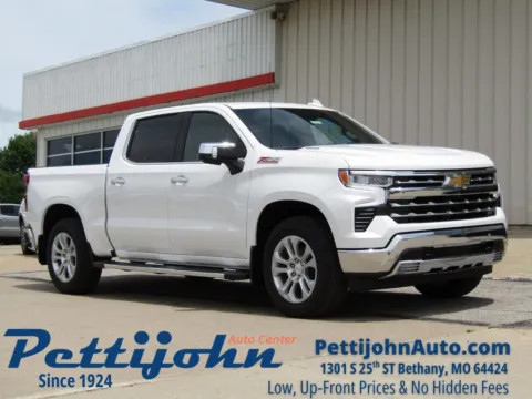 White 2025 Chevrolet Silverado 1500 LTZ for sale in Bethany, MO