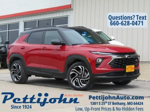 Red 2026 Chevrolet TrailBlazer RS for sale in Bethany, MO