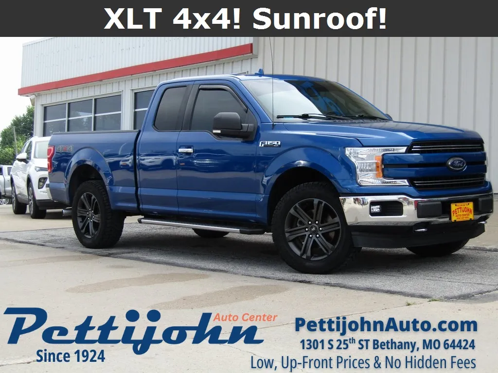 Blue 2018 Ford F-150 XLT for sale in Bethany, MO