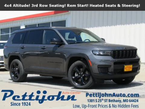 Gray 2022 Jeep Grand Cherokee L Altitude for sale in Bethany, MO