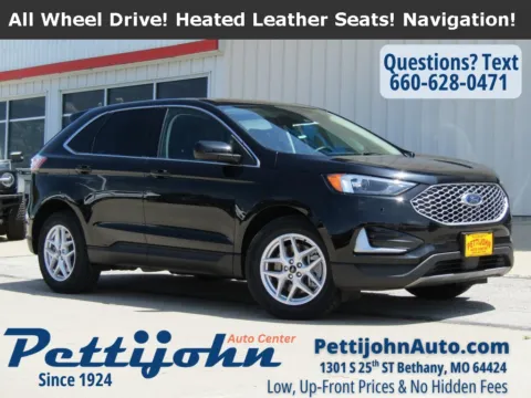 Black 2024 Ford Edge SEL for sale in Bethany, MO