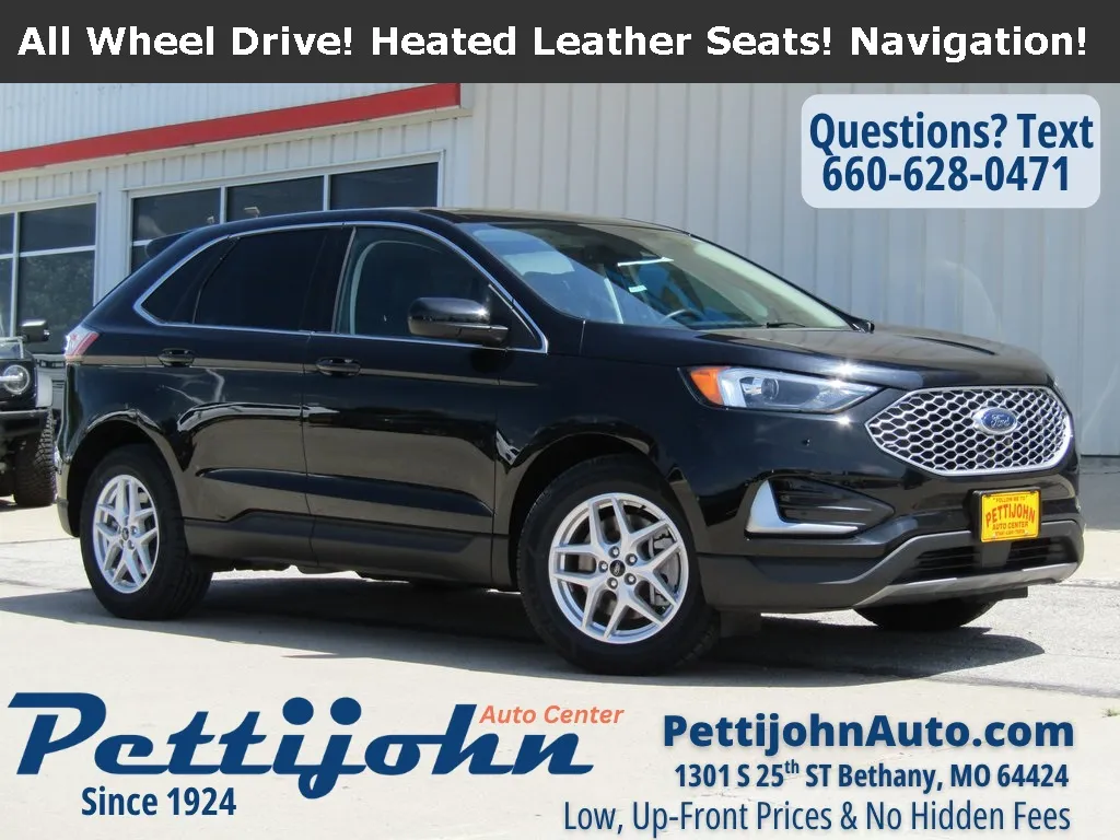 Black 2024 Ford Edge SEL for sale in Bethany, MO