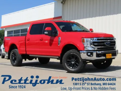 Red 2021 Ford F-250SD Lariat for sale in Bethany, MO