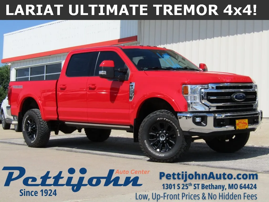 Red 2021 Ford F-250SD Lariat for sale in Bethany, MO