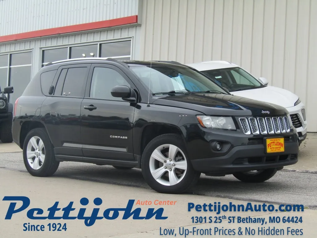 Used 2014 Jeep Compass Latitude with VIN 1C4NJDEB0ED621775 for sale in Kansas City