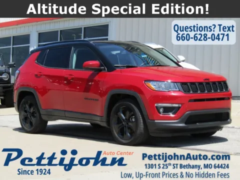 Red 2021 Jeep Compass Altitude for sale in Bethany, MO