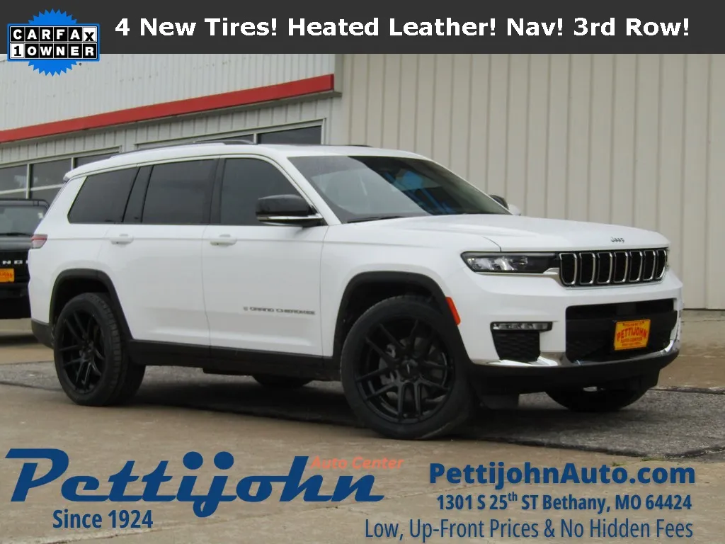 Used 2022 Jeep Grand Cherokee L Limited with VIN 1C4RJKBG5N8582938 for sale in Kansas City