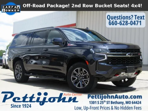 Gray 2022 Chevrolet Suburban Z71 for sale in Bethany, MO
