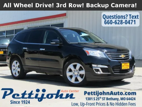 Black 2016 Chevrolet Traverse LT for sale in Bethany, MO