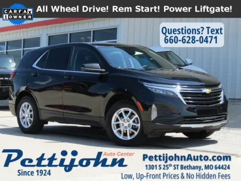 Black 2024 Chevrolet Equinox LT for sale in Bethany, MO