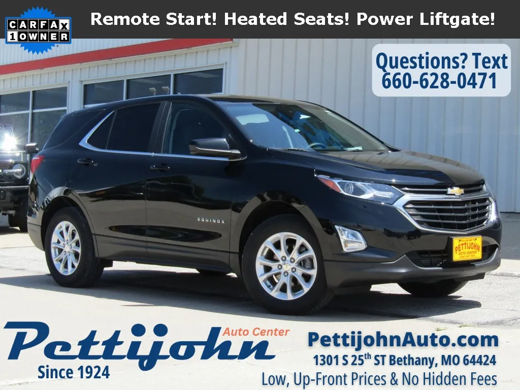 Used 2021 Chevrolet Equinox LT with VIN 3GNAXUEV4ML383095 for sale in Kansas City
