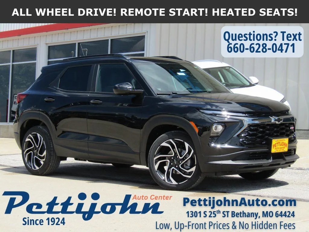 Black 2026 Chevrolet TrailBlazer RS for sale in Bethany, MO