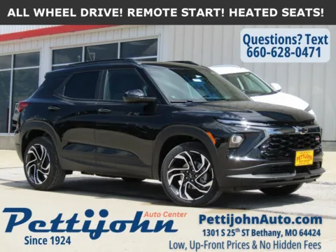 Black 2026 Chevrolet TrailBlazer RS for sale in Bethany, MO