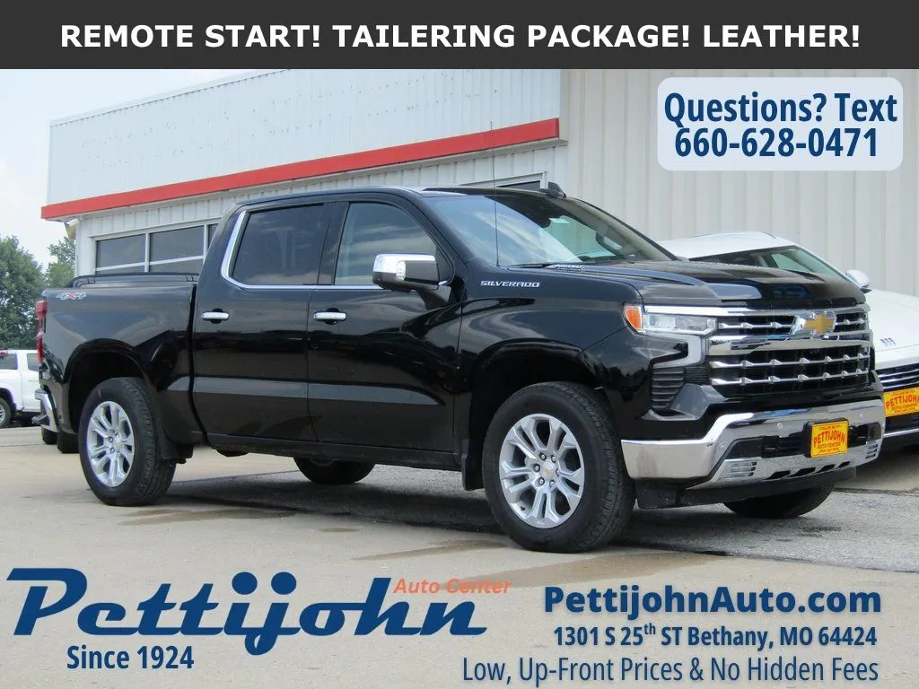 Black 2026 Chevrolet Silverado 1500 LTZ for sale in Bethany, MO