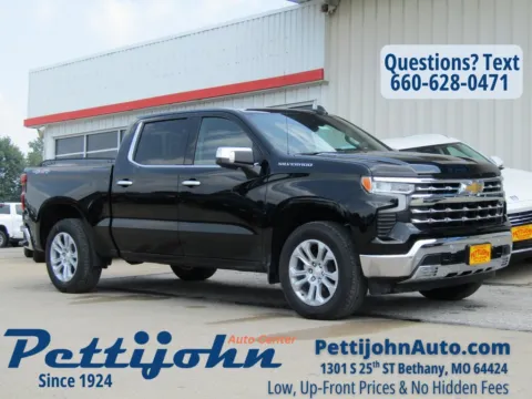 Black 2026 Chevrolet Silverado 1500 LTZ for sale in Bethany, MO