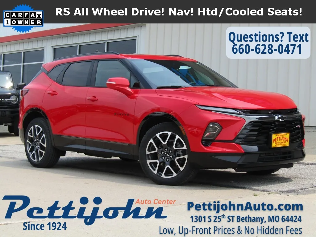 Used 2024 Chevrolet Blazer RS with VIN 3GNKBKRSXRS267632 for sale in Kansas City