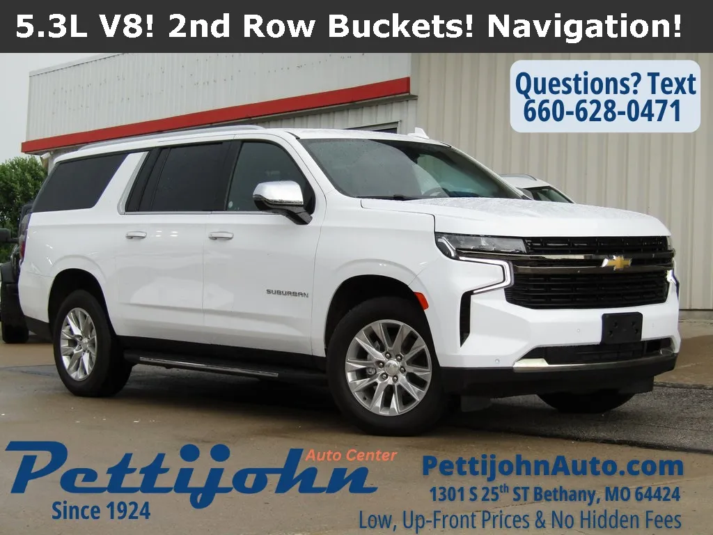 Used 2023 Chevrolet Suburban Premier with VIN 1GNSKFKD0PR329445 for sale in Kansas City