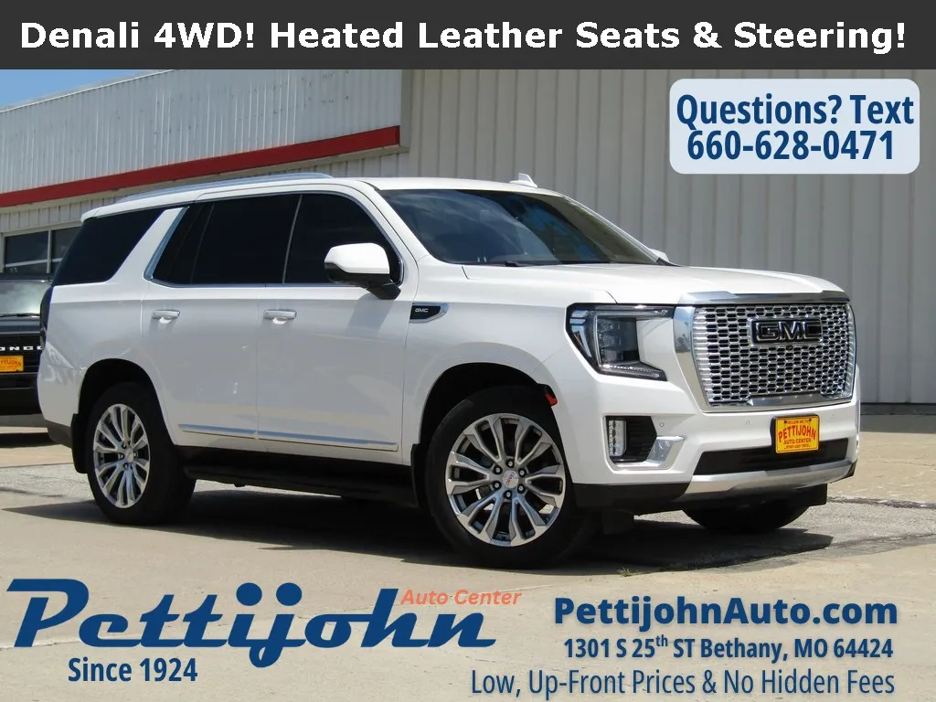 White 2021 GMC Yukon Denali for sale in Bethany, MO