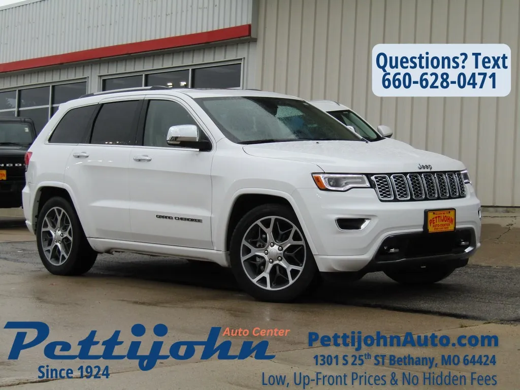 Used 2020 Jeep Grand Cherokee Overland with VIN 1C4RJFCG2LC110888 for sale in Kansas City
