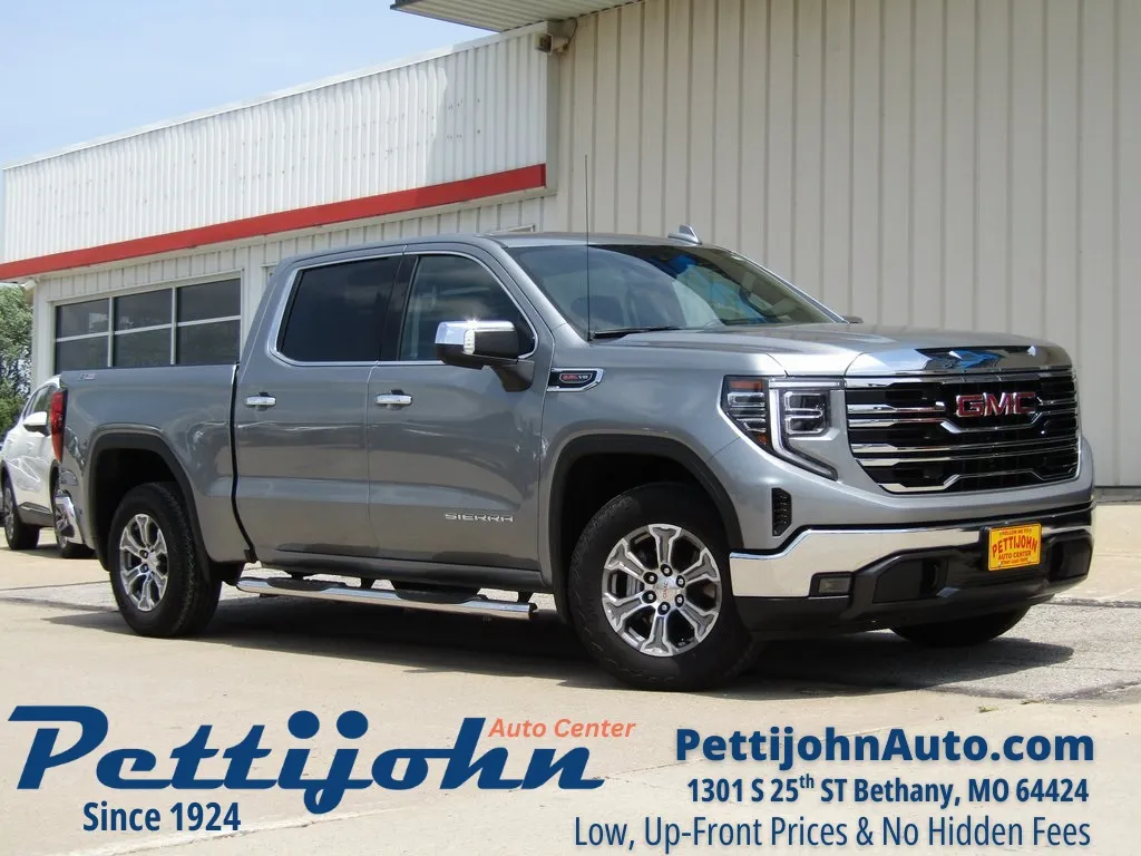 Used 2023 GMC Sierra 1500 SLT with VIN 3GTUUDEL9PG158679 for sale in Kansas City