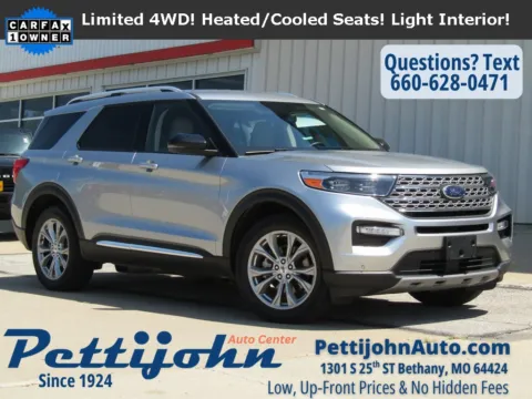 Silver 2023 Ford Explorer Limited for sale in Bethany, MO