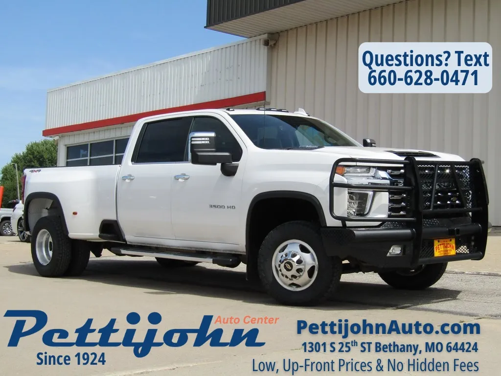 Used 2021 Chevrolet Silverado 3500HD LTZ with VIN 1GC4YUEY1MF185131 for sale in Kansas City