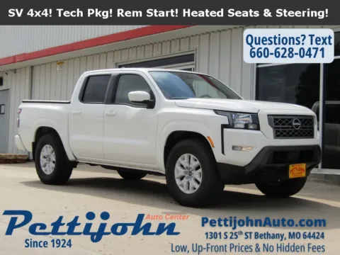White 2022 Nissan Frontier SV for sale in Bethany, MO