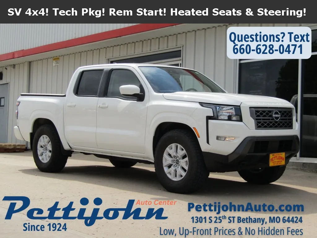 White 2022 Nissan Frontier SV for sale in Bethany, MO