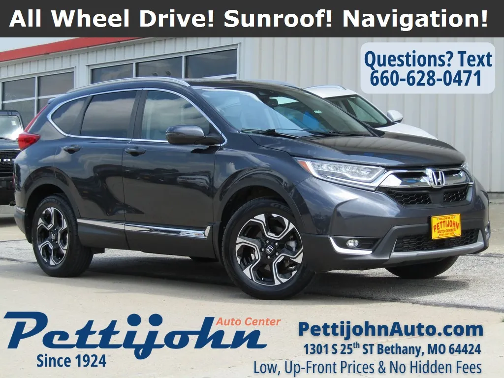 Gray 2018 Honda CR-V Touring for sale in Bethany, MO