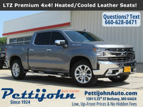 Gray 2022 Chevrolet Silverado 1500 LTD LTZ for sale in Bethany, MO