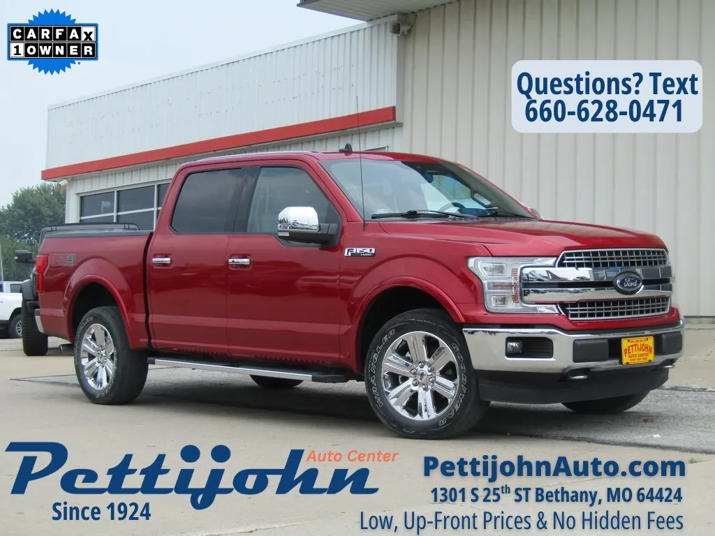 Red 2020 Ford F-150 Lariat for sale in Bethany, MO