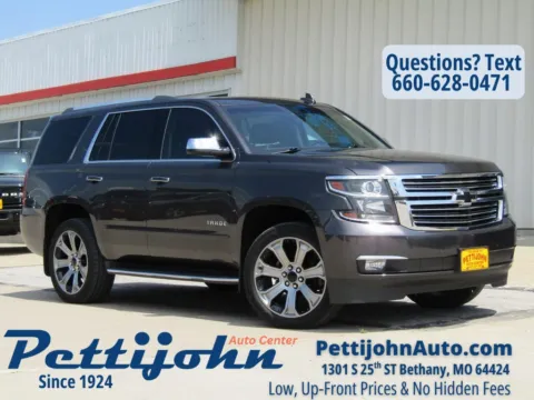 Gray 2017 Chevrolet Tahoe Premier for sale in Bethany, MO
