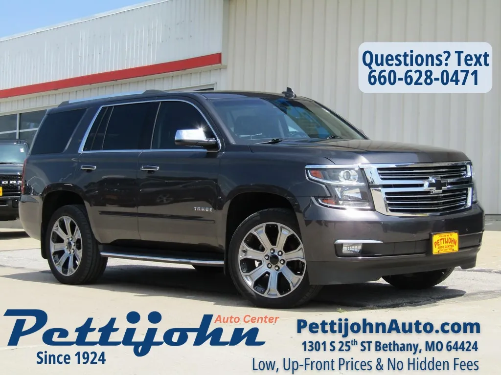 Gray 2017 Chevrolet Tahoe Premier for sale in Bethany, MO
