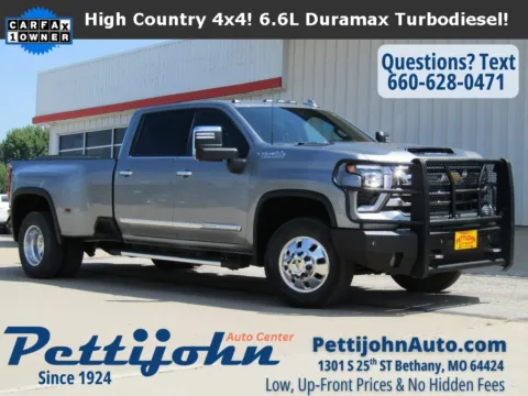 Gray 2025 Chevrolet Silverado 3500HD High Country for sale in Bethany, MO