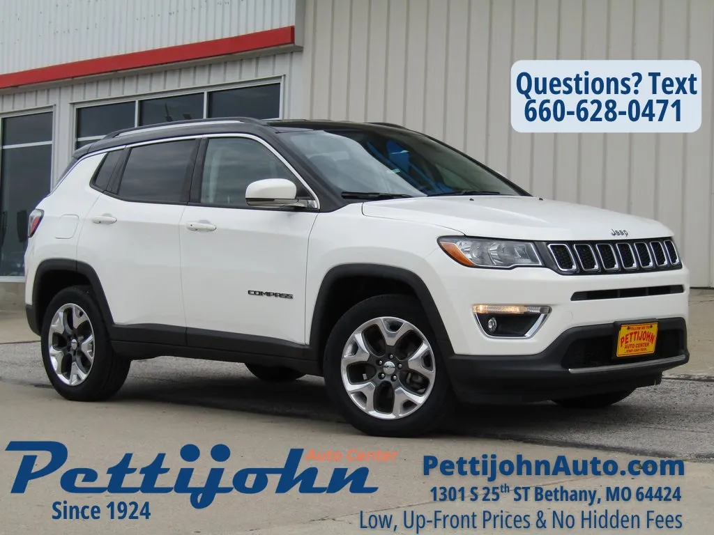 Used 2019 Jeep Compass Limited with VIN 3C4NJDCB0KT598572 for sale in Kansas City