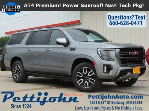 Gray 2023 GMC Yukon XL AT4 for sale in Bethany, MO