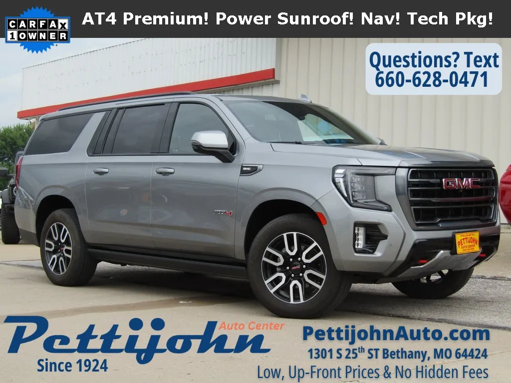 Used 2023 GMC Yukon XL AT4 with VIN 1GKS2HKL8PR431902 for sale in Kansas City