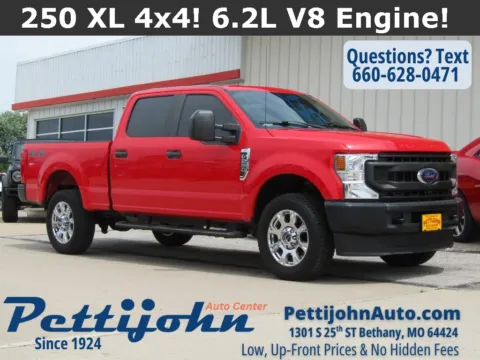 Red 2021 Ford F-250SD XL for sale in Bethany, MO