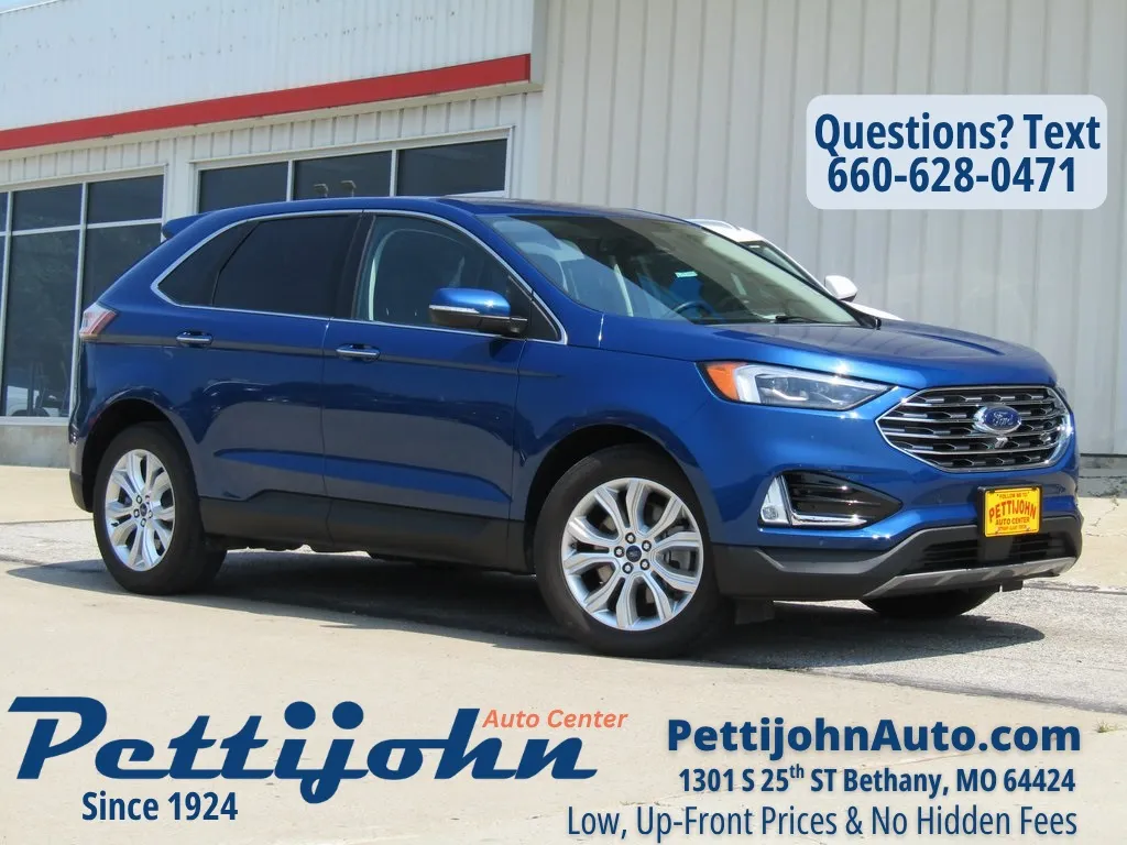 Used 2022 Ford Edge Titanium with VIN 2FMPK4K99NBA14475 for sale in Kansas City