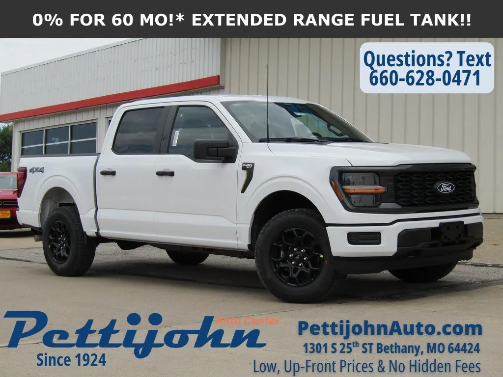 White 2025 Ford F-150 STX for sale in Bethany, MO